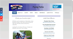 Desktop Screenshot of flying-forks.com